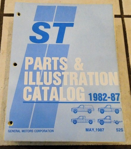 Nos 1982 1987 gmc truck - gm, 1982-1987