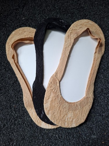 Lace footies footsie socks - socks, 3