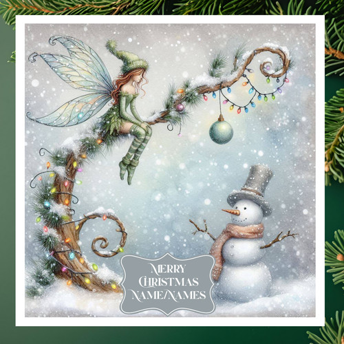 Personalised woodland fairy - personalised,