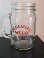 Jeremiah Weed Jar Glass