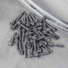 120x M6 32mm Chrome 3PC Wheel