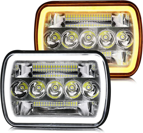 7x6 rectangular led headlamps - led,