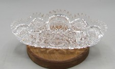Krys-Tol Glass Bowl Etched