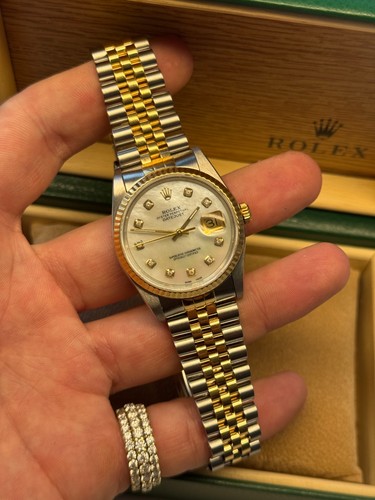 Rolex datejust 36mm - rolex, 36mm,