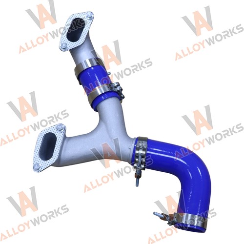 Top mount intercooler pipe - mount, y-pipe