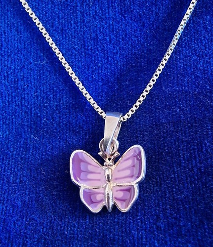Sterling silver 925 butterfly - silver,