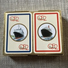 Merchant Navy Shipping Company Playing Cards Cunard (f) QE2 Harrods 