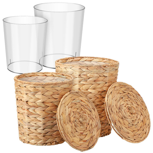 Ovveroche pcs wicker trash - ovveroche,