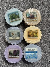 Yankee candle tarts icicles beach holiday willow breeze sweet rare discontinued 