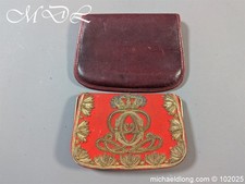 Victorian 7th Hussars Full Dress Pouch and Cover