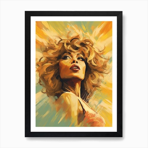 Tina turner retro - tina, art