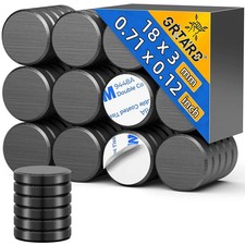 Grtard 20 Pack Ceramic Magnets for Crafts Small Round Disc Crafts Magnets with