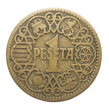 Spain 1 Peseta 1944