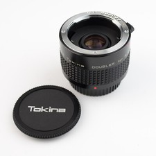 PENTAX P/KA - TOKINA DOUBLER 2X TELECONVERTER LENS... K-1, K-3, KP, K-5... MINT-