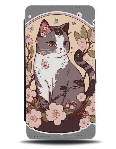 Sakura anime cat - flip, wallet