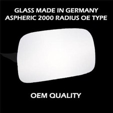 Wing Mirror Glass Convex Fits Toyota Starlet 1990-1999 Right Hand-UK Psngr.Side 