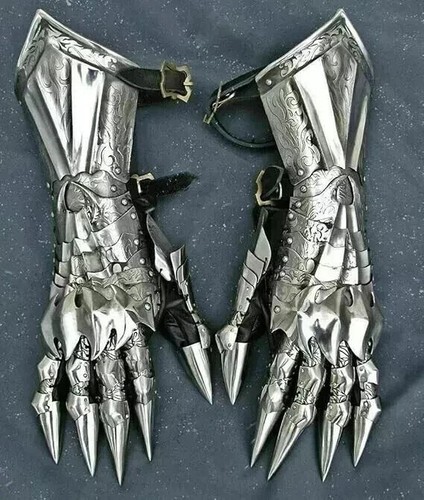 Medieval knight gauntlet - medieval,