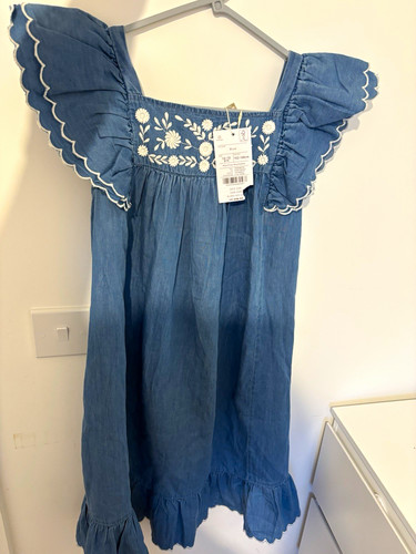Monsoon blue denim embroidered - monsoon,