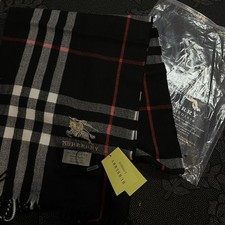 Burberry Cashmere Check Scarf