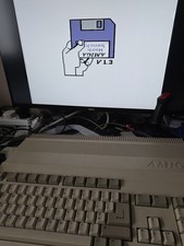 Commodore Amiga 500 With Gotek Drive External And Internal Floppy.  All Working