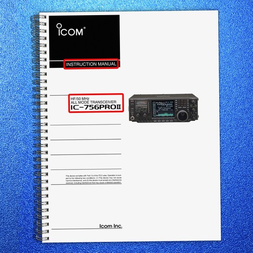 Icom 756proii 50 - hf/50, mhz