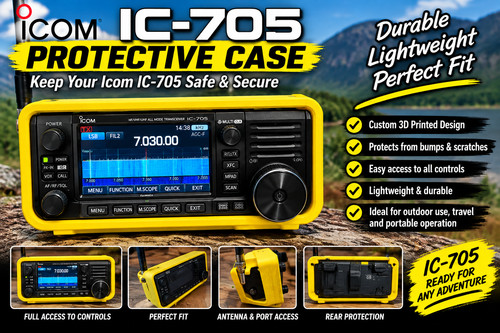 New icom 705 stand - ic-705, 3d