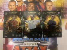 Topps Match Attax 25/26 Gladiators Limited Edition Mega Tin #2 Green Full Set 3