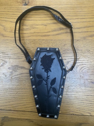 Gothic coffin shaped crossover - shaped,
