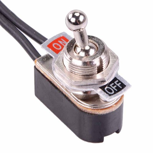 Off prewired toggle switch - prewired,