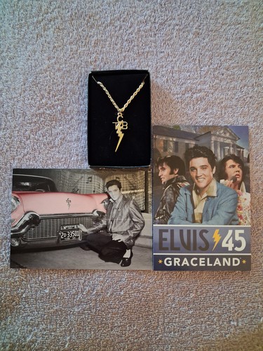 Elvis presley tcb gold plated - elvis,