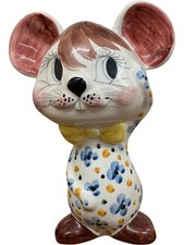 Ceramic Mouse Figurine Hand