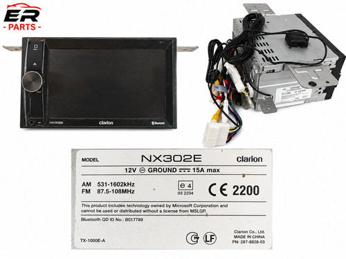 Clarion nx302e din car - 2,