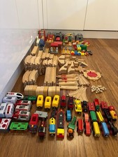 Wooden Train Set Bundle -