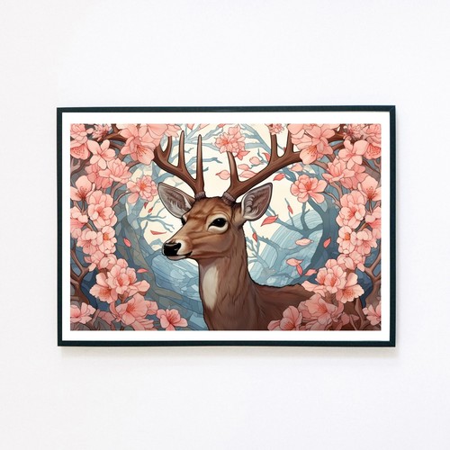 Stag cherry blossom tree - blossom,