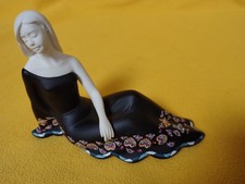 Nadal Valencia porcelain Happiness figurine in black ref 765067 limited edition