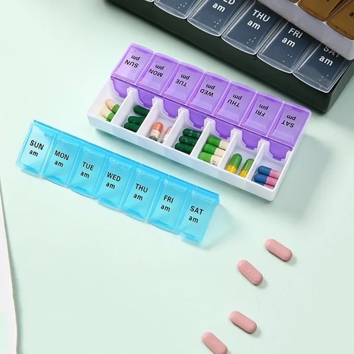 Slots weekly pill box - pm,