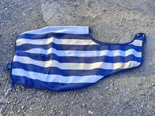 Large 4'11 Horseware Newmarket Blue Fleece Wrap Around Exercise Sheet VGC