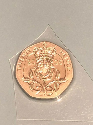 2006 20p twenty pence tudor - 2006,
