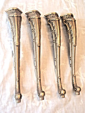 Vintage Brass Table Legs Set