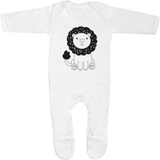 'Friendly Lion' Baby Romper