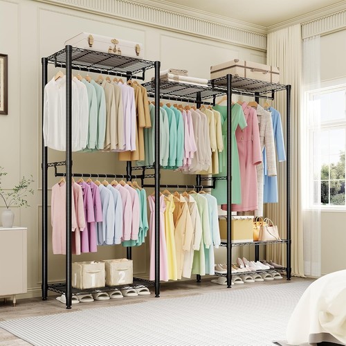 Heavy duty storage cloth rail - duty,