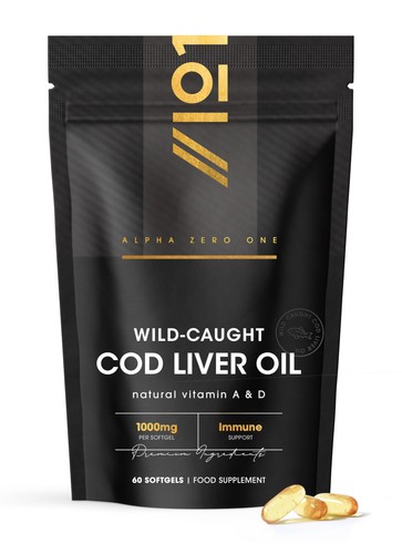 Cod liver oil 1000mg - liver,