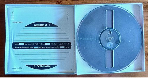 Baked ampex 457 tape - baked,