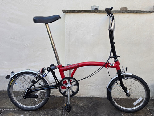 Brompton folding bike - brompton,