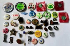 Various Old Vintage Badges, Sold Separately, READ DESCRIPTION.