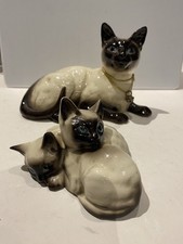 2 x Beswick Siamese Cat