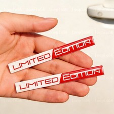 2pcs 3D Limited Edition Logo