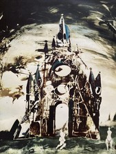 Vintage Brutalist Polish Opera Poster “orfeusz “ Igor Strawinski See Photos 98cm