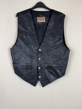Real Leather Waistcoat Vest
