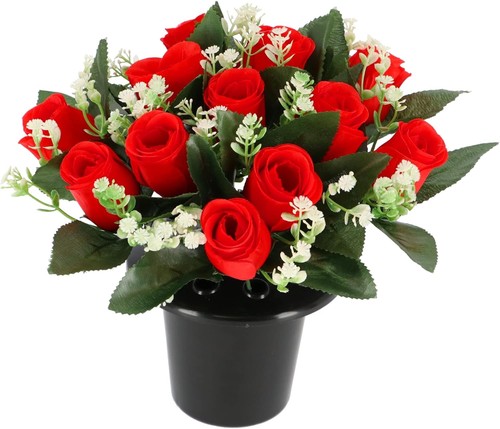 Artificial flowers for graves - flowers,